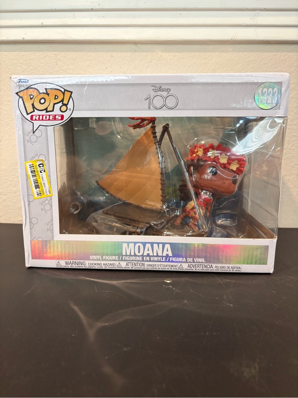 Funko Pop! Rides Disney 100 #1323 Moana On Wa A Kaulua Vinyl Figure